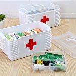 Product Description: Keep your medicines and first-aid essentials neatly organized with the Aquaplast Plastic Medicine Box. Designed for durability and convenience, this high-quality BPA-free plastic storage box ensures your medical supplies stay safe, clean, and easily accessible. The secure locking system prevents accidental spills, while the transparent lid allows for quick identification of medicines without opening the box. With spacious compartments, this portable medicine organizer is perfect for storing pills, syrups, bandages, and medical tools. Its lightweight design with an ergonomic handle makes it easy to carry, whether at home, in the office, or while traveling. Ideal for families, senior citizens, and emergency first-aid kits, the Aquaplast Medicine Box is a must-have for every home, ensuring your essentials are always within reach. ✔ Perfect for Home, Travel & First-Aid Use ✔ Available in Multiple Sizes & Colors ✔ Designed for Long-Lasting Durability & Hygiene Upgrade your medicine storage today with Aquaplast – The Trusted Name in Medical Organization!